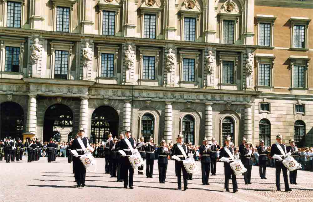 11 - Suecia - Estocolmo, cambio de guardia